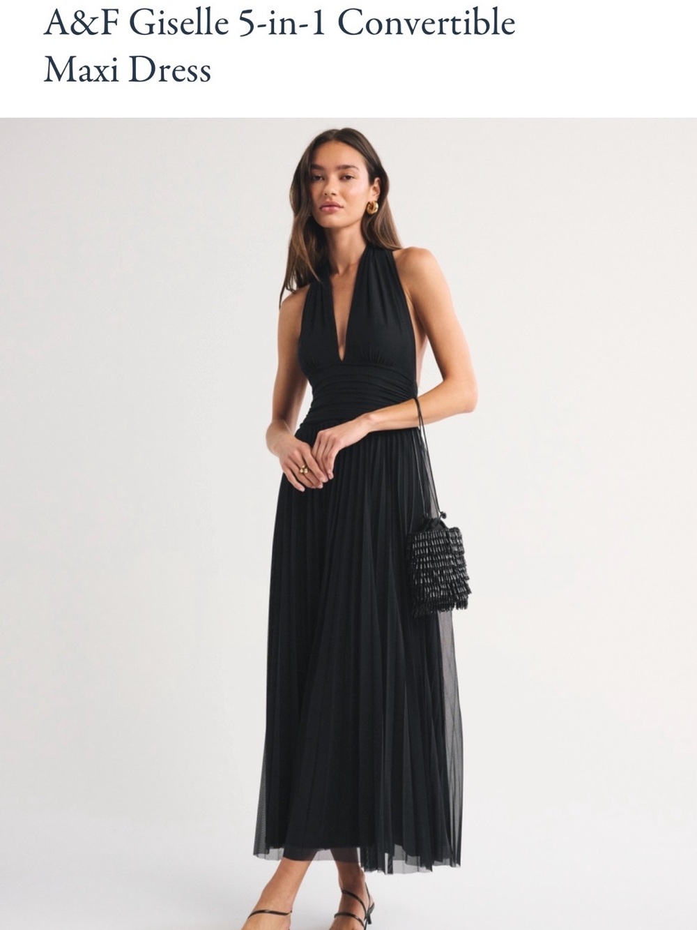 Abercrombie & Fitch Giselle 5-in-1 Convertible Maxi Dress